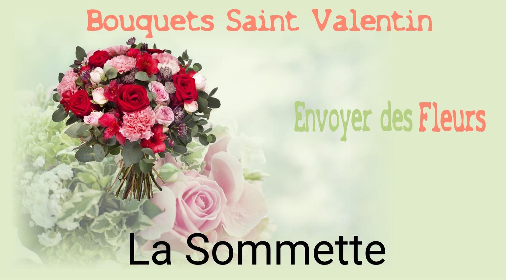 Roses de Saint-Valentin livrées à La Sommette